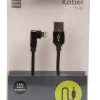 PhoneFood Kabler & Adaptere*USB-A til lightning kabel 90 grader stik - 1 meter