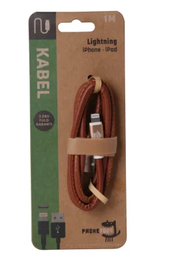 PhoneFood Kabler & Adaptere*USB-A til lightning kabel - 1 meter