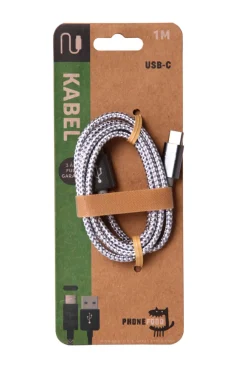 PhoneFood Kabler & Adaptere*USB-A til USB-C kabel - 1 meter
