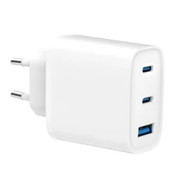 Elworks Kabler & Adaptere*USB/USB-C oplader 3 udtag 65 W -