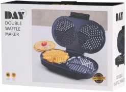 DAY Køkkenudstyr*Vaffeljern dobbelt 1200 W -