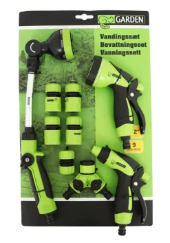 Garden® Koblinger & Sprøjtepistoler*Vandingsæt 9 dele –
