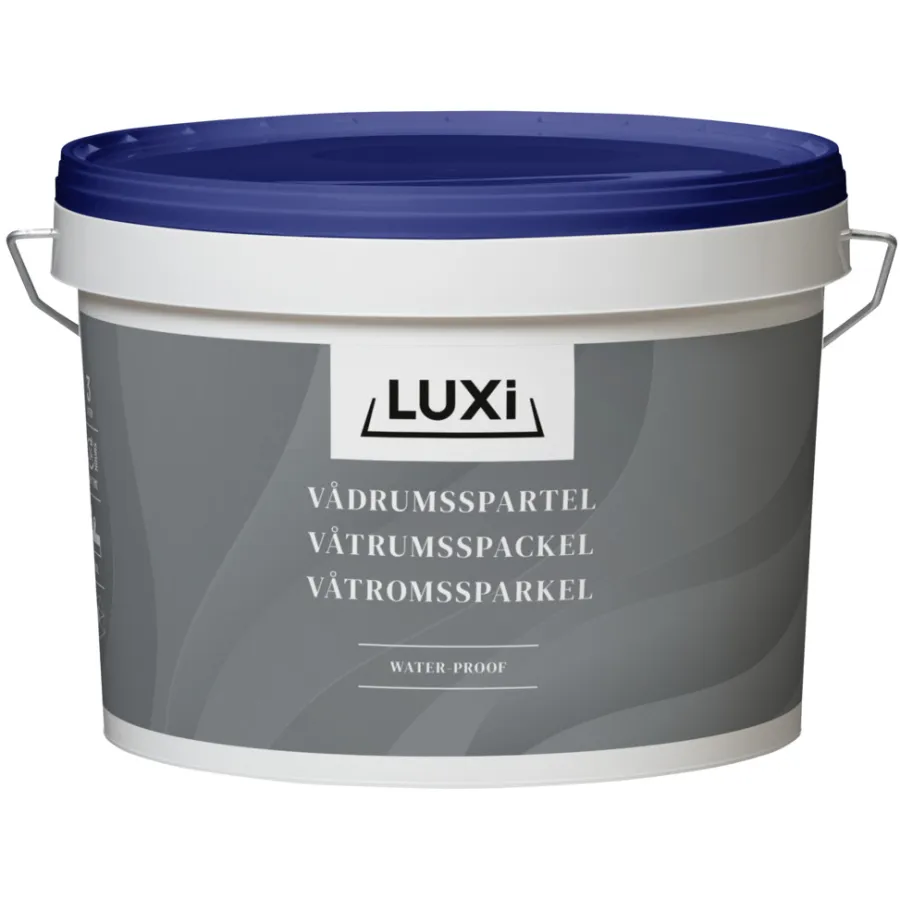 LUXI® Spartelmasse*Vådrumsspartel 3 liter - Gråblå
