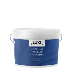 LUXI® Vægmaling*Vægmaling 3 blygrå 2,25 liter - Blygrå (NCS-kode s6502-y50r)