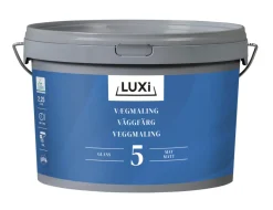 LUXI® Vægmaling*Vægmaling 5 2,25 liter - Hvid