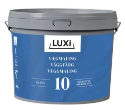 LUXI® Vægmaling*Vægmaling 10 9 liter - Hvid