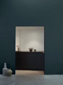 LUXI® Vægmaling*Vægmaling 10 mørkegrå 2,25 liter - Mørkegrå (NCS-kode s7005-b20g)