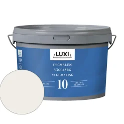 LUXI® Vægmaling*Vægmaling 10 2,25 liter - Råhvid