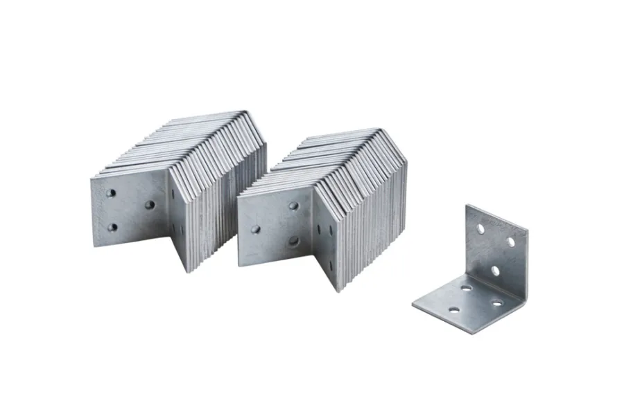 Bygningsbeslag*Vinkelbeslag 40 x 40 x 40 x 2,0 mm 50-pk.