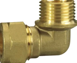 Fittings Til Rør*Vinkel klemring udv. 1/2" x 10 mm