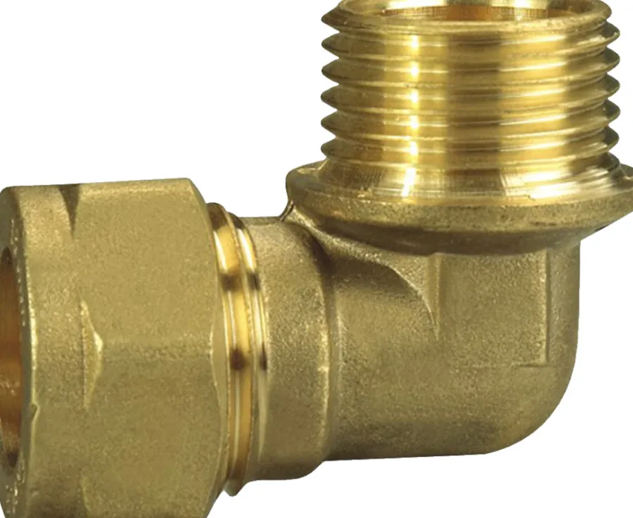 Fittings Til Rør*Vinkel klemring udv. 1/2" x 15 mm
