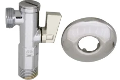 Haner & Ventiler*Vinkelventil med filter 1/2" x 1/2"