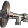 Haner & Ventiler*Vinkelventil 1/2" x 3/8" / 10 mm lang