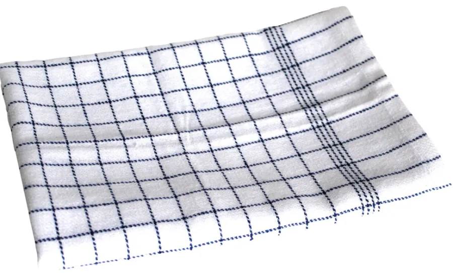G. Funder Rengøringsartikler|Køkkenudstyr*Viskestykke 50 x 100 cm - 3-pk. - Blåternet