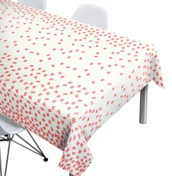 Pynt & Festudstyr|Boligindretning*Voksdug med flag 140 x 250 cm