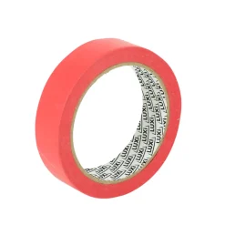 LUXI® Tape*Washi præcisionstape 25 mm x 50 m - rød. hvilket gør den nem at se under arbejdet