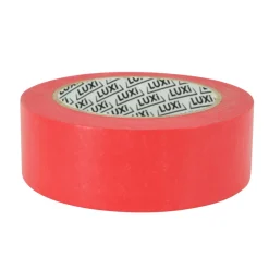 LUXI® Tape*Washi præcisionstape 38 mm x 50 m - rød. hvilket gør den nem at se under arbejdet