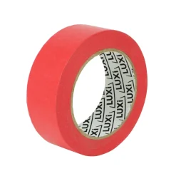 LUXI® Tape*Washi præcisionstape 38 mm x 50 m - rød. hvilket gør den nem at se under arbejdet