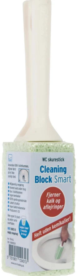Rengøringsartikler*WC skurestick med håndtag