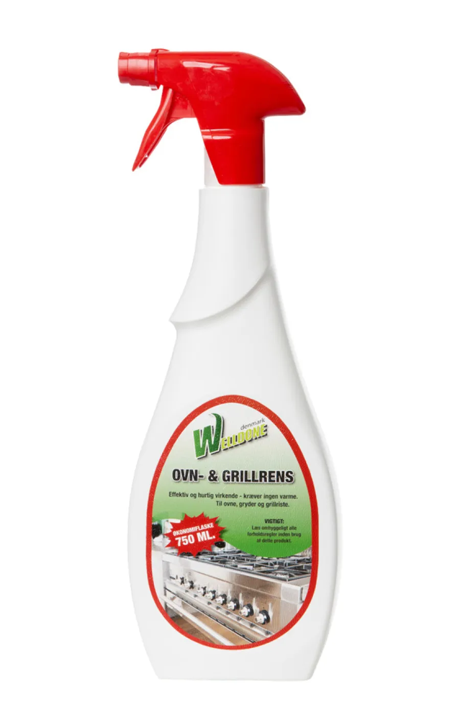 Welldone Rengøringsmidler*ovn- og grillrens 750 ml