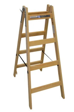 Silkeborg Stigefabrik Stiger*Wienerstige i træ 4 trin 113 cm -